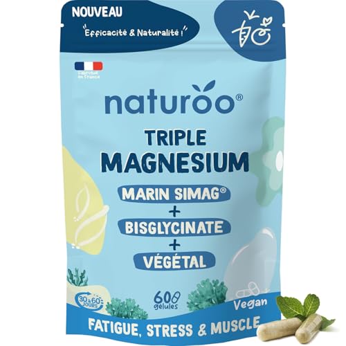 Naturoo Triple Magnésium 60 gélules